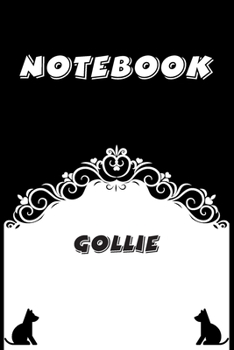 Paperback Gollie Notebook: Black and White notebook, Decorative Journal for Gollie Lover: Notebook /Journal Gift, Black and White,100 pages, 6x9, Book