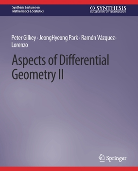 Paperback Aspects of Differential Geometry II Book
