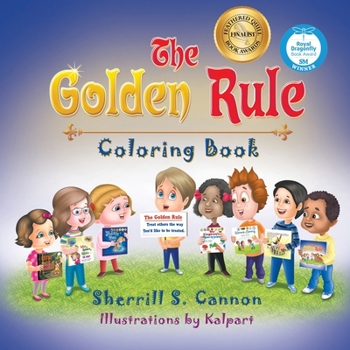 Paperback The Golden Rule Coloring Book