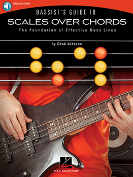 Paperback Bassist's Guide to Scales Over Chords Book/Online Audio Book