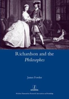 Hardcover Richardson and the Philosophes Book