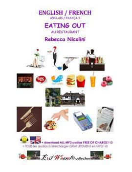 Paperback English / French: Eating out: COLOR VERSION Book