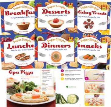Library Binding Super Simple Cooking (Set) Book