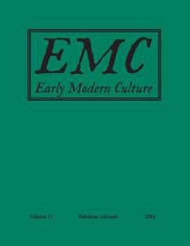 Paperback Early Modern Culture:: Vol. 11 Book