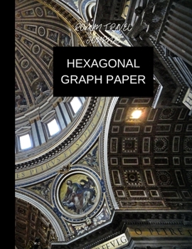 hexagonal graph paper roman travel journal: hexagonal graph paper roman   (8.5'' x 11'') 120 pages