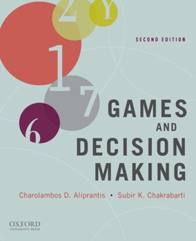 Hardcover Games and Decision Making Book