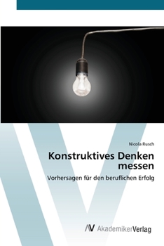 Paperback Konstruktives Denken messen [German] Book