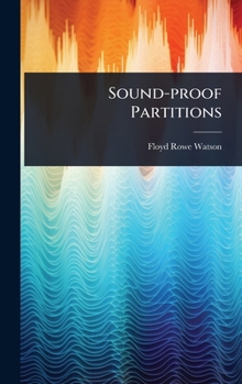 Sound-proof Partitions