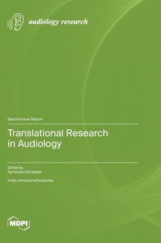 Hardcover Translational Research in Audiology Book
