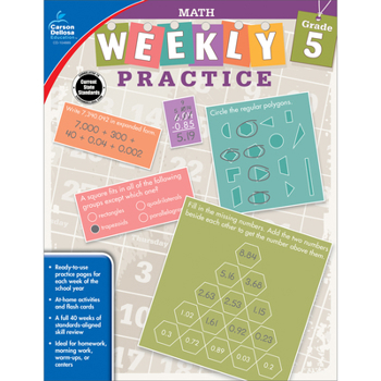 Paperback Math, Grade 5 Book