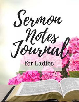 Paperback Sermon Notes Journal for Ladies Book