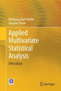 Paperback Applied Multivariate Statistical Analysis Book