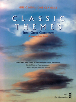 Paperback Classic Themes from Great Composers: Beginning Level (Music Minus One Clarinet / Music Minus One Trumpet) Book