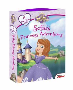 Hardcover Sofia the First Sofia's Princess Adventures: Board Book Boxed Set Book