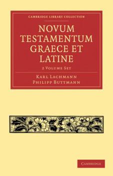 Paperback Novum Testamentum Graece Et Latine 2 Volume Paperback Set: Volume Set Book