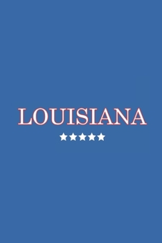 Louisiana: Weekly Planner calendar organizer agenda for 2020 (United states of America)