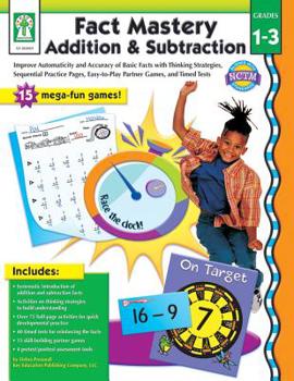 Paperback Fact Mastery: Addition & Subtraction, Grades 1 - 3 Book