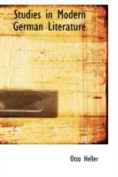 Paperback Studies in Modern German Literature Book