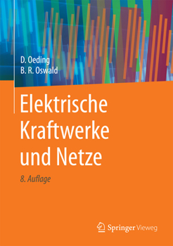 Hardcover Elektrische Kraftwerke Und Netze [German] Book