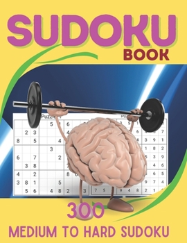 Paperback Sudoku Book: Medium to Hard Sudoku Puzzles book for adults and kids with Solutions Book - [Large Print] Book