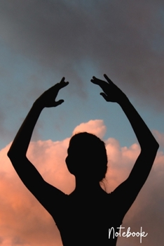 Notebook: Dancing Sketchbook sport/ Dance Teacher /Fitness/Zumba/ Dance Choreography Notebook Journal Dancing Workbook Diary / Christmas Notebook/ Gift /Composition Blank 6x9 110 pages.