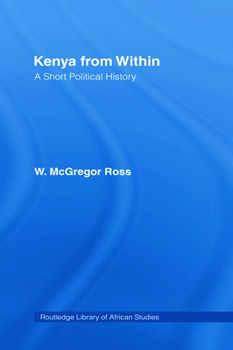 Hardcover Kenya from Within: A Short Political History Book