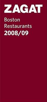 Paperback Zagat Boston Restaurants 2008/09: Including Cape Cod, Martha's Vineyard and Nantucket (Zagatsurvey) Book