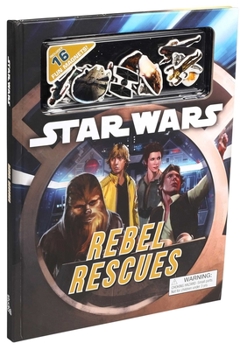 Hardcover Star Wars Rebel Rescues: Magnetic Fun on Every Page Book