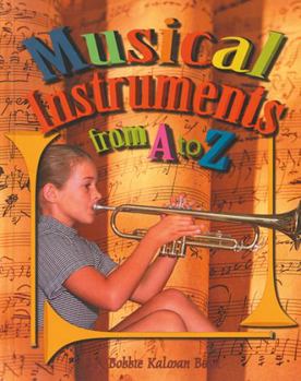 Hardcover Musical Instruments from A to Z Book