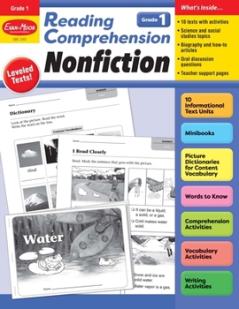 Paperback Reading Comprehension: Nonfiction, Grade 1 Teacher Resource Book