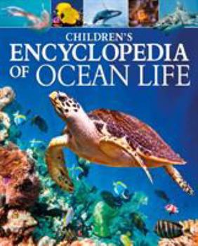 Hardcover Childrens Encyclopedia Of Ocean Life Book