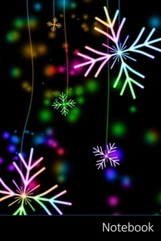Notebook: Snowflakes,  Snow,  Winter,  Christmas Notebook / Journal / Diary / Composition book - 6 x 9 inches (15,24 x 22,86 cm), 150 pages, glossy finish.
