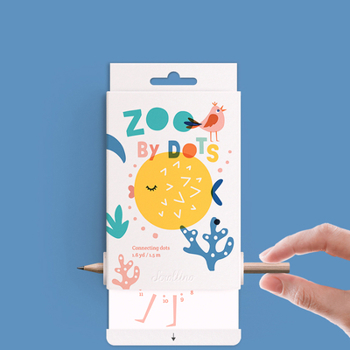 Misc. Scrollino Zoo by Dots Book