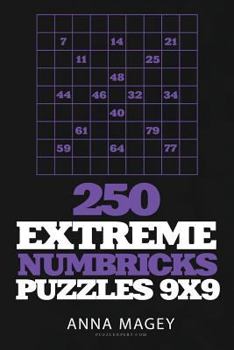 250 Extreme Numbricks Puzzles 9x9