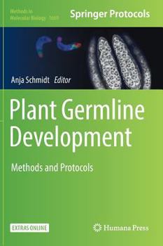 Hardcover Plant Germline Development: Methods and Protocols Book