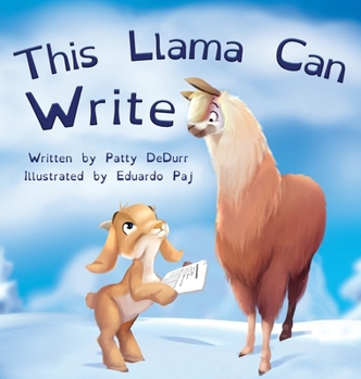 Hardcover This Llama Can Write Book