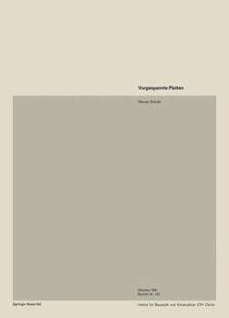 Paperback Vorgespannte Platten [German] Book