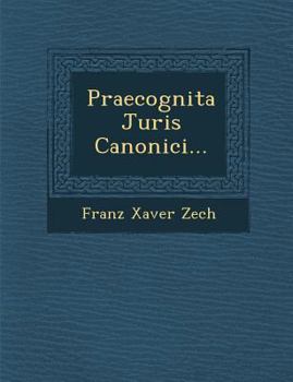 Paperback Praecognita Juris Canonici... [Latin] Book