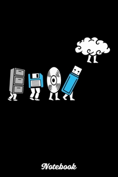 Notebook: Cloud Computing Progression Software Programming. Ruled Composition Notebook to Take Notes at Work. Lined Bullet Point Diary, To-Do-List or Journal For Men and Women.
