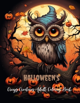 Paperback halloween's creepy creatures coloring book