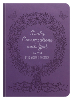 Imitation Leather Daily Conversations with God for Young Women Book