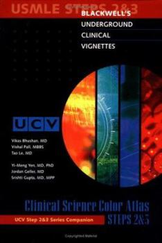 Paperback Blackwell's Underground Clinical Vignettes: Clinical Science Color Atlas Steps 2 & 3 Book