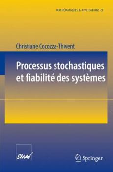 Paperback Processus Stochastiques Et Fiabilité Des Systèmes [French] Book