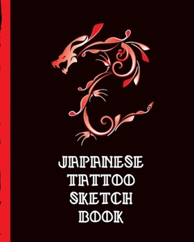 Paperback Japanese Tattoo Sketch Book: Nara Ink Tattoo Art Paper Pad Irezumi Doodle Design Creative Journaling Traditional Rose Free Hand Lettering Tattooist Book