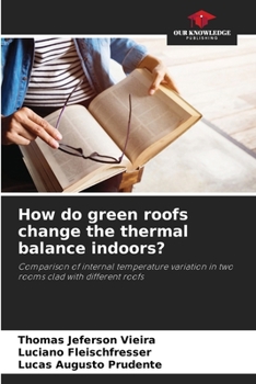 Paperback How do green roofs change the thermal balance indoors? Book