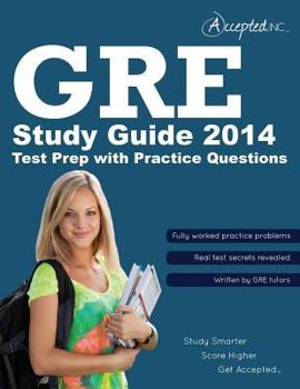 Paperback GRE Study Guide 2014: GRE Test Prep with Practice Questions Book