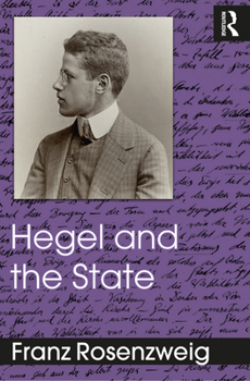 Hardcover Hegel and the State Book