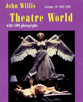 Paperback Theatre World 1992-1993: Volume 49 Book