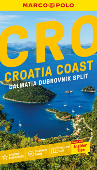 Paperback Croatia Coast Marco Polo Pocket Guide: With Pull-Out Map Book