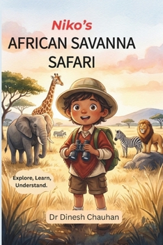 Paperback Niko's African Savanna Safari Book